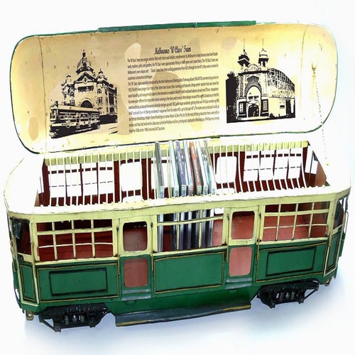 Boyle Melbourne W Class Tramr 85cm CD Holder Storage Organiser