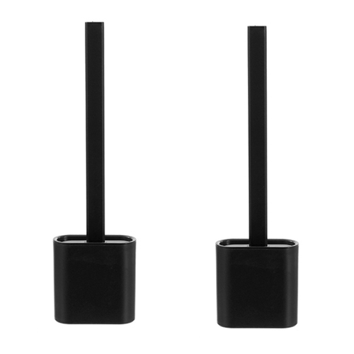 2PK Boxsweden Clean Wall Mounted Toilet Brush w/ Soft Bristle - Assorted