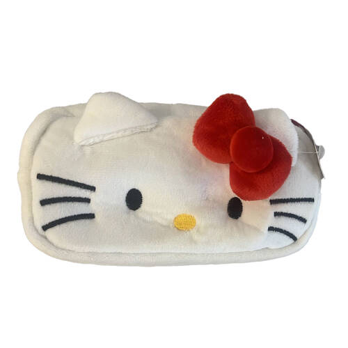Hello Kitty Plush Pencil Case Organiser Kids/Children School Stationery