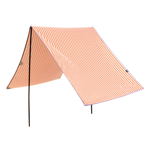 Life! Haven A Frame Sun Beach Shelter Retro Grey/Orange