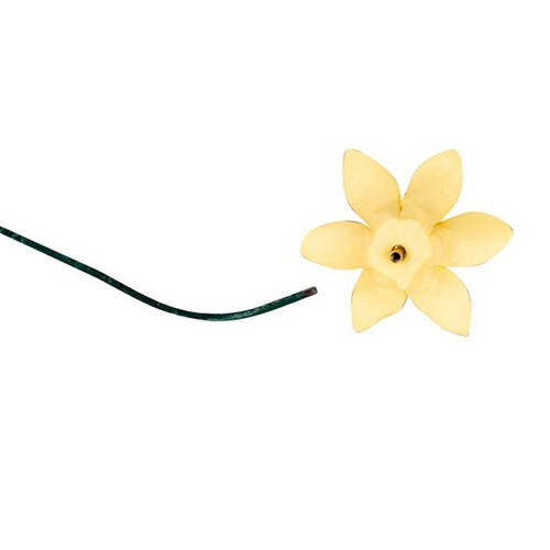  Star Flower Ceramic Stick Outdoor Decor 30cm Multicoloured Assorted