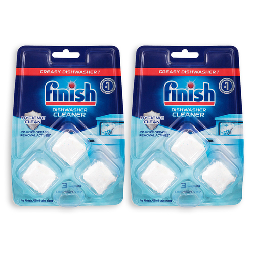 6pc Finish Dishwasher Cleaning Tablet