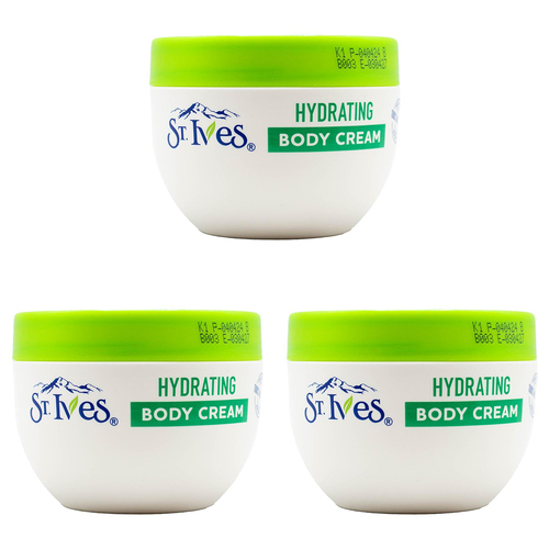 3PK St Ives 300ml Body Cream Hydrating Avocado & Vitamin E Skin Care