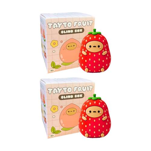 2PK Smoko Tayto Potato Fruit Blind Box Toy Collectable Figurine 15Y+ Assorted