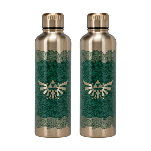 2PK Nintendo Zelda Tears Of The Kingdom Metal Water Bottle