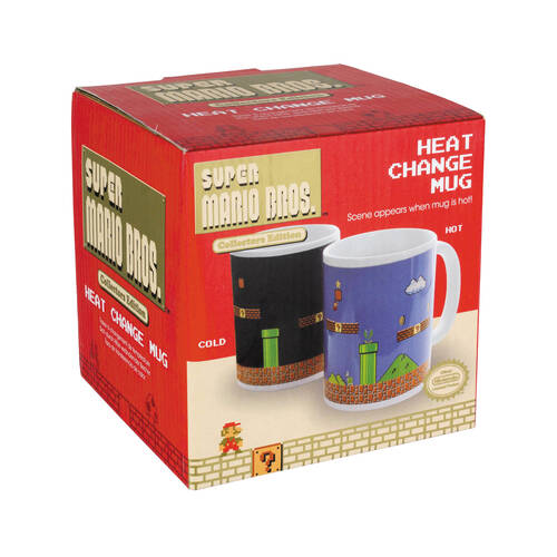 Super Mario Bros Unique Interactive Heat Change Mug 300ml