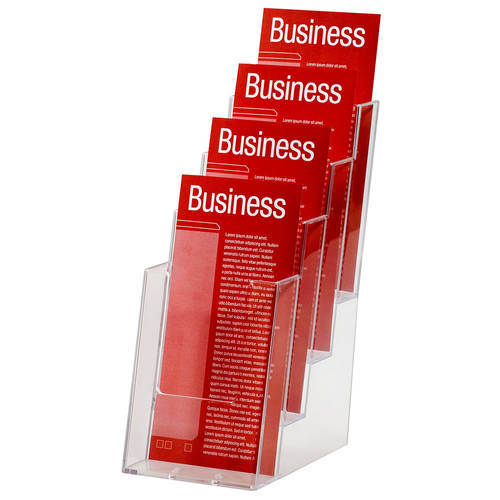 Esselte 1/3 A4 4 Tier Counter Top Brochure Holder
