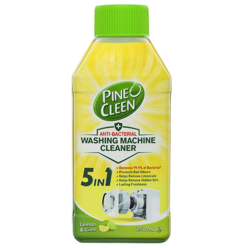 Pine O Cleen 250ml Anti-Bacterial Washing Machine Cleaner - Lemon & Lime