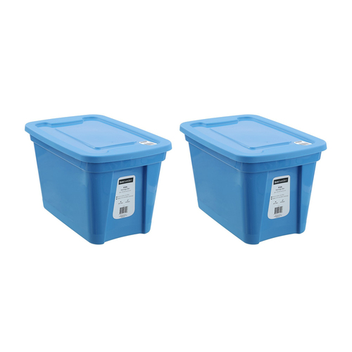 2PK Boxsweden 53cm Toy Storage 38L Box Organiser - Assorted