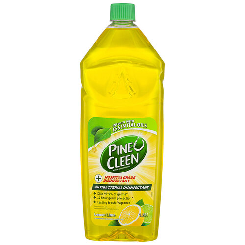 Pine O Cleen Hospital Grade Disinfectant Lemon Lime 1.25 L