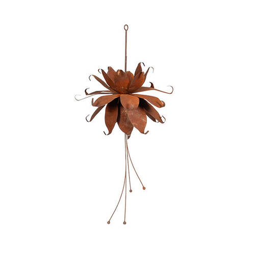  Large Hanging Fuchsia Outdoor Decoration 98x40cm Rust