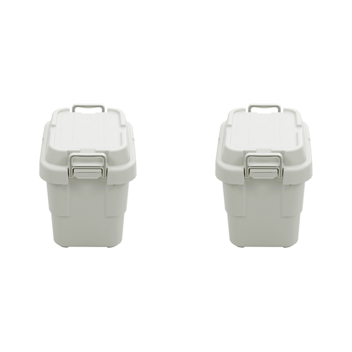 2PK Boxsweden 22L/39x36cm Tote Box Storage Container - Assorted