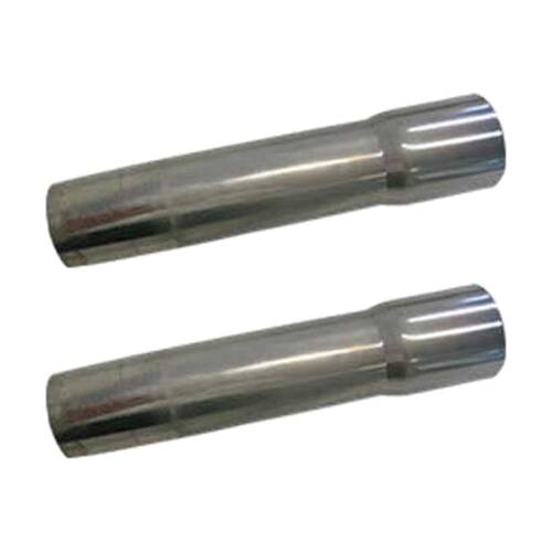 2PK Universal Vacuum Cleaner Rod Adaptor Tool 32mm To 35mm Chrome Connector