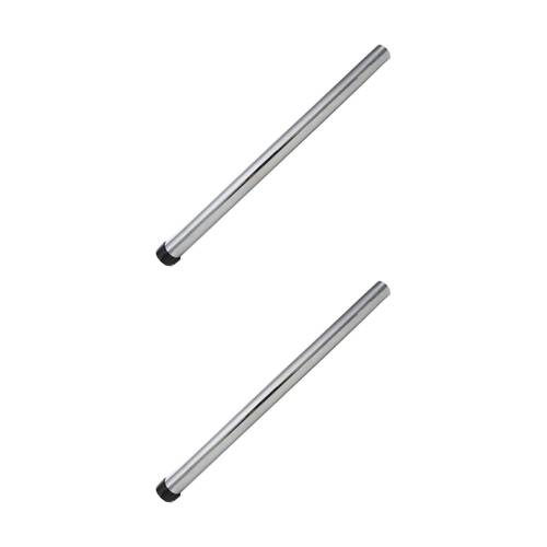 2PK Universal Vacuum Cleaner Extension Rod Chrome Fits 32mm For Extended Reach