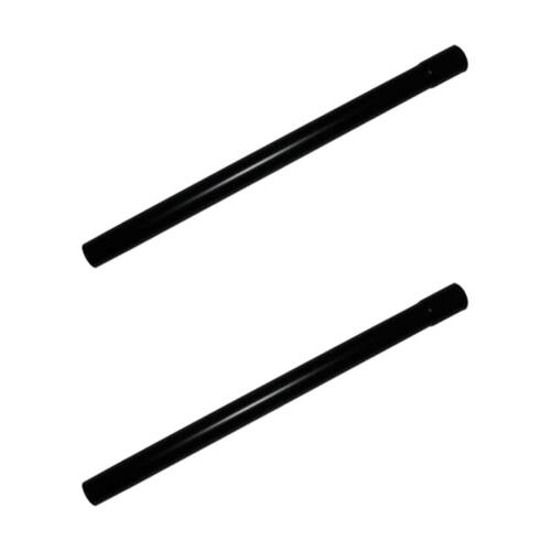 2PK Universal 32mm Extenson Rod Extension Tube Lightweight Black Aluminium 