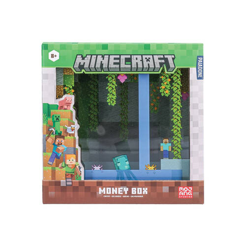 Minecraft Frame Functional Decorative Storage Money Box 8y+