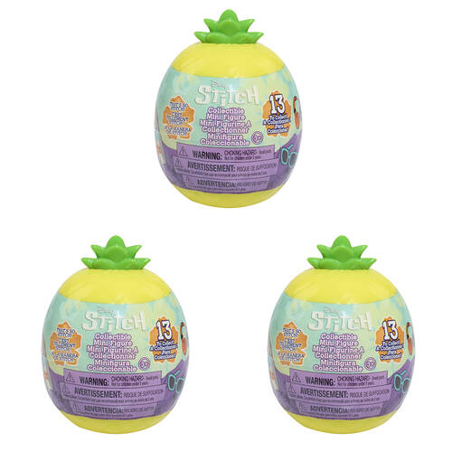 3PK Disney Stitch That’s So Stitch Blind Capsule Figures S2 Assorted 3y+