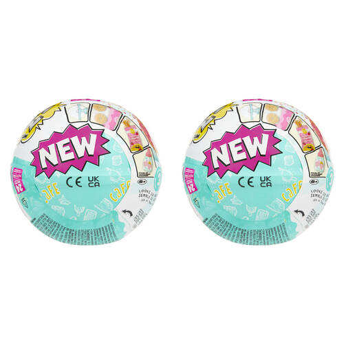 2PK MGA's Miniverse Make It Mini Foods: Cafe Series 3B Assorted 8y+