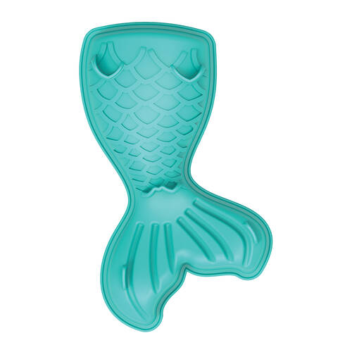 Daily Bake Silicone Mermaid Tail Cake Mould 33.5x21cm - Turquoise
