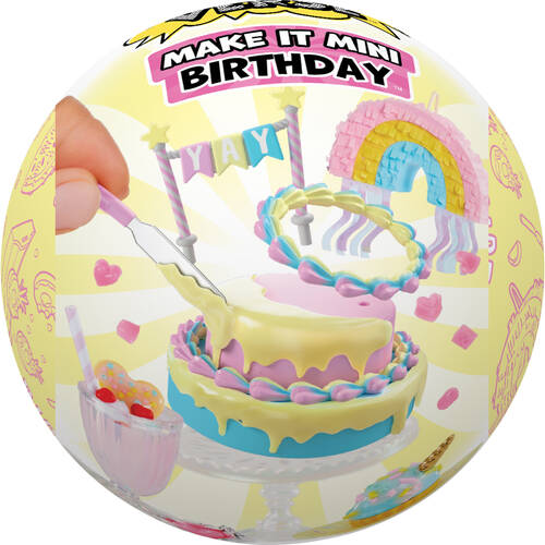 Miniverse Make It Mini Birthday DIY Craft Kit Kids/Children 8y+