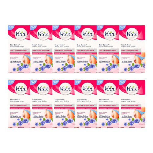192pc Veet Bikini Wax Strips w/ Perfect Finish Wipes