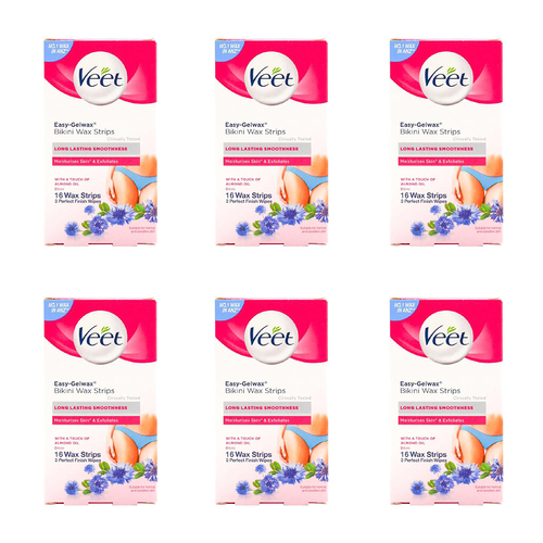 96pc Veet Bikini Wax Strips w/ Perfect Finish Wipes