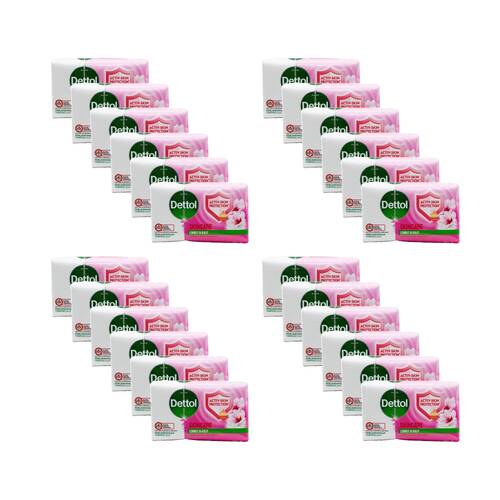 24PK Dettol Soap Bar Antibacterial Sakura Blossom Fragrance Gentle Skincare 60g