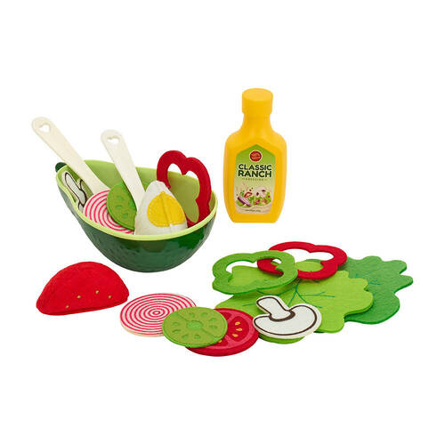 22pc Annabel Trends Fabric Play Kit Kids/Child Toy - Salad Bowl 3y+