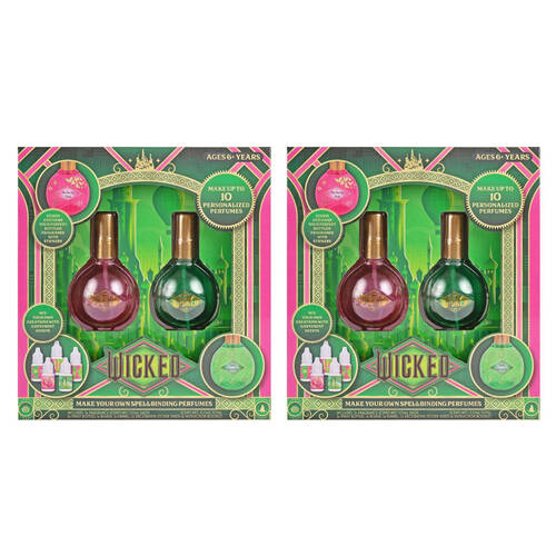2PK Wicked 2 Make Your Own Perfume Making Set Kids Art Craft Kit Toy 6y+