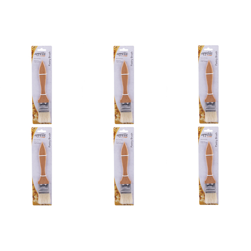 6PK Appetito Pastry Brush 38mm Home Kitchen Cooking Bakeware