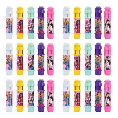 6x 5pc Barbie Jumbo Chalk Holders w/ Chalk Kids Outdoor Toy 3y+