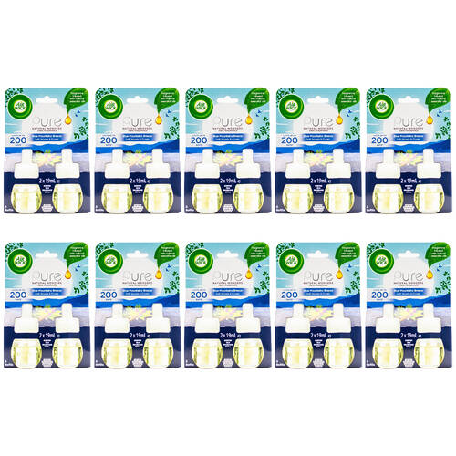 20pc Airwick 19ml Pure Scented Oil Refill Blue Mountains Breeze