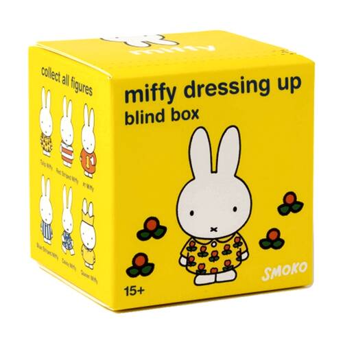 Smoko Miffy Dressing Up Blind Box Toy Collectable Figurine 15Y+ Assorted