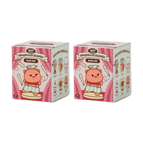 2PK Smoko Friends Circus Blind Box Toy Collectable Figurine 15Y+ Assorted