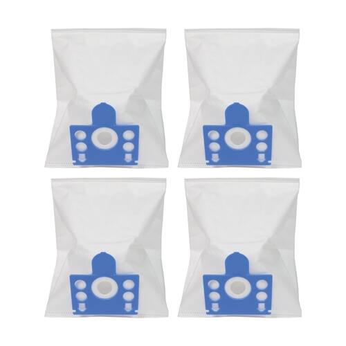 4pc Wertheim Vacuum Cleaner Bags Easy Seal Synthetic Fits W4000 W4410 W4430 