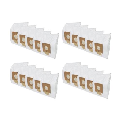 20pc CleanUp Vacuum Bags For Wertheim Dog And Cat W2000 Pet Hair Allergen