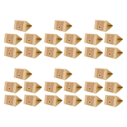 6x 5pc CleanUp Vacuum Cleaner Bags Paper Fits Electrolux Eureka Euroclean Volta