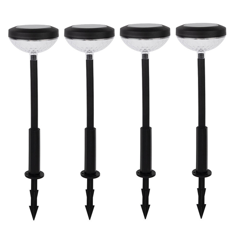 4x Licht Solar Pathway Garden Light With Stake