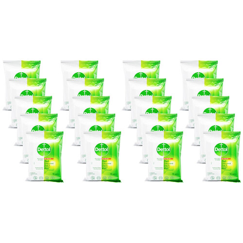 300pc Dettol Antibacterial Hand And Surface Wipes