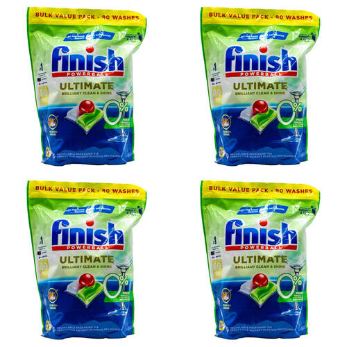 320pc Finish Powerball Dishwasher Tablets Ultimate Brilliant Scent & Shine