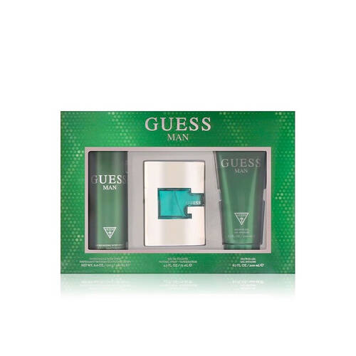 3pc Guess Man Perfume/Shower Gel & Body Spray Fragrance Set