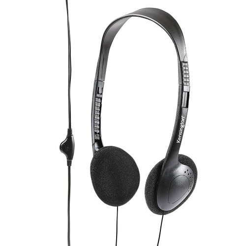 Kensington Headphones/Headset w/ 3.5mm Audio Jack - Black