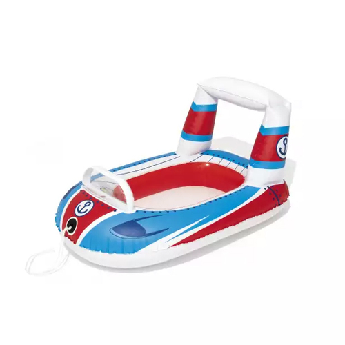 Bestway 104cm Inflatable Vehicle Boat Kids Pool Toy 3-6y Assorted