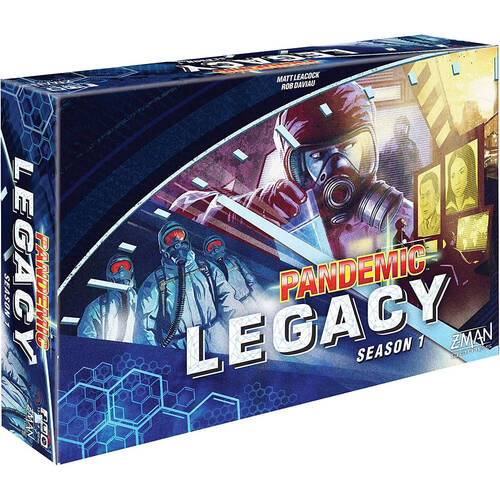 Z-Man Pandemic Legacy Season 1 Blue Edition Board Game Kids 13y+