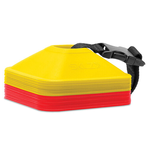 20pc SKLZ Mini Training Cones Yellow/Red w/ Carry Strap