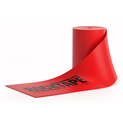 RockTape 10cmx213cm RockFloss Muscles/Joints Compression Latex Tape - Red