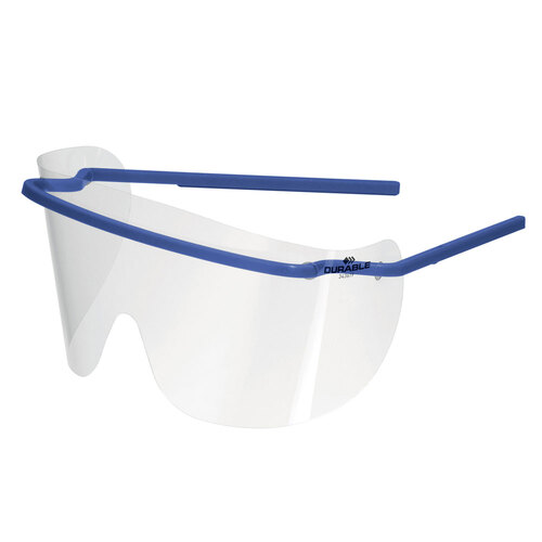25PK Durable Safety Clear Eye Glasses Protection - Navy