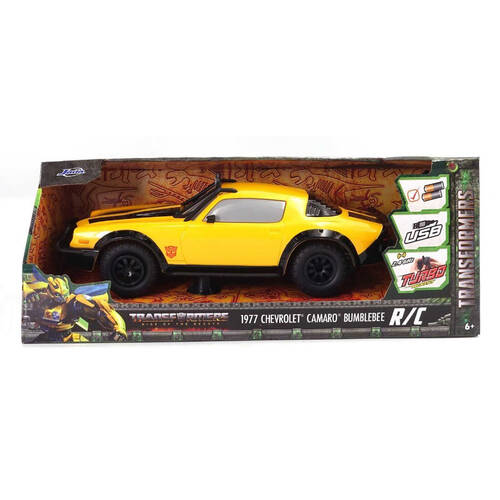 Transformers T7 Chevrolet Camaro Bumblebee 1:16 Scale RC Car - Yellow