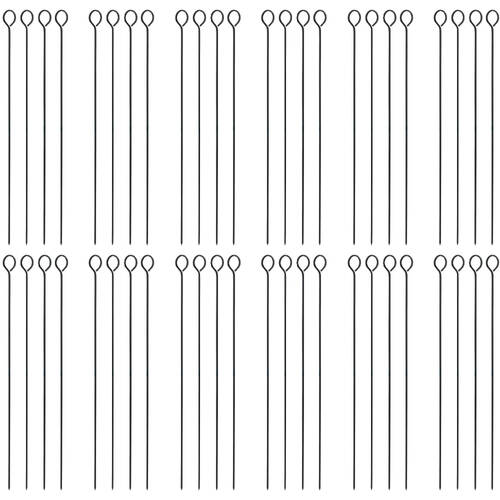 48pc Appetito 38cm Non-Stick BBQ Skewers Home/Kitchen Cooking Utensil