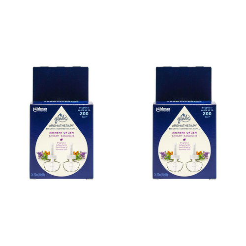 4pc Glade 20ml Aromatherapy Scented Oil Refill - Lavender & Sandalwood